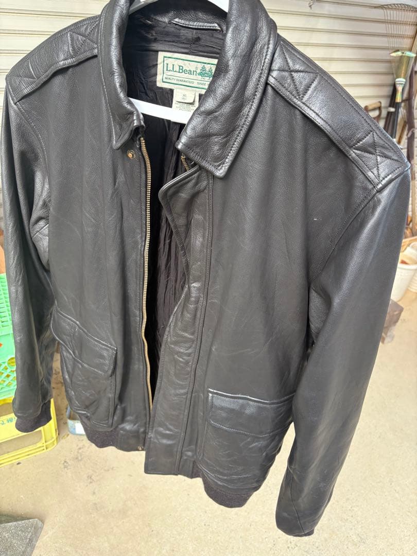 L.L.Been A-2レザージャケット