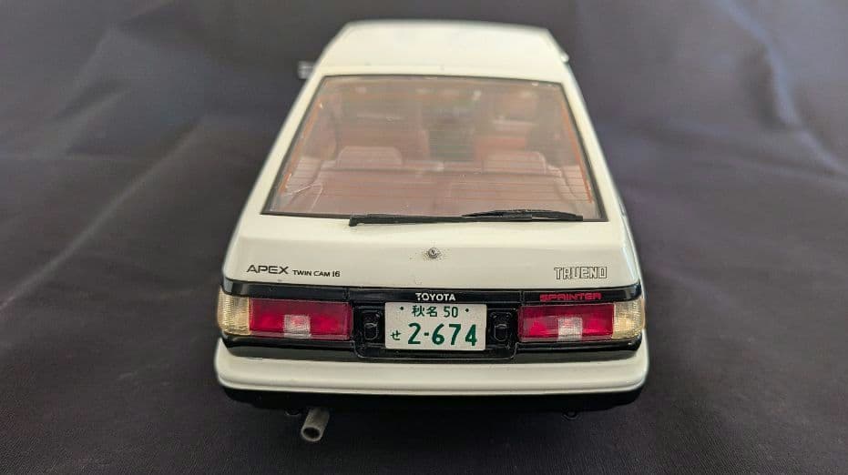 AUTOart 1/18 トヨタ スプリンター トレノ (AE86) 新劇場版