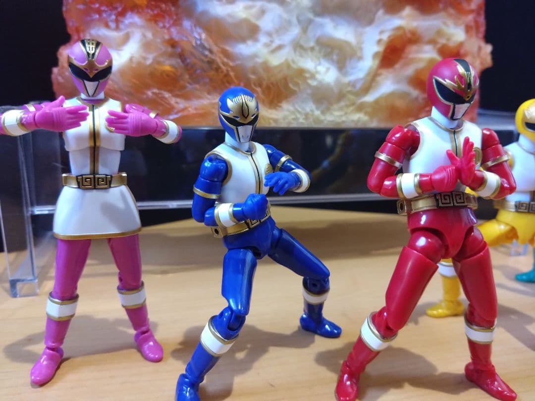 SHODO SUPER 五星戦隊ダイレンジャー ５体セット