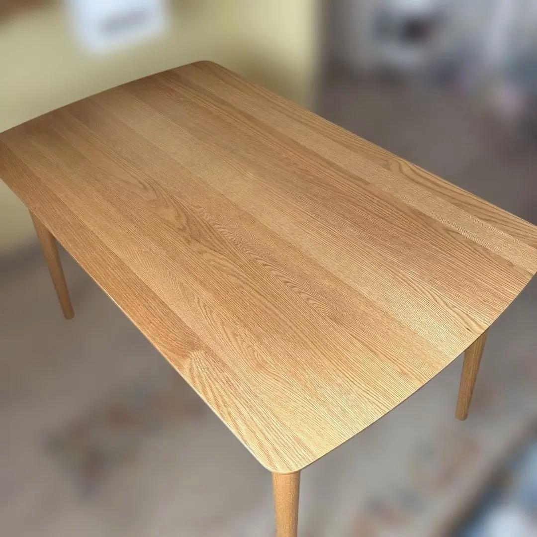 美品 送料込】大塚家具 ダイニングテーブル135c m×80cm ウレタン塗装