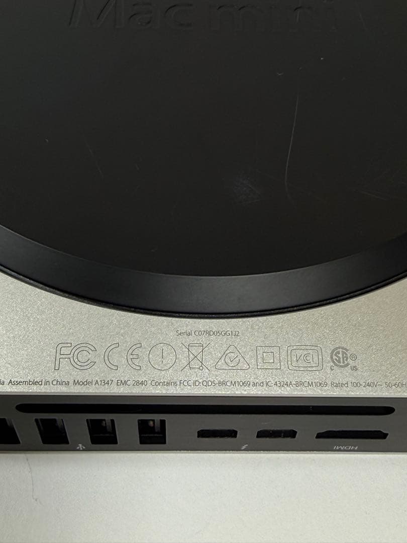 Apple Mac mini Late 2014 i5/16GB/120/1TB - メルカリ