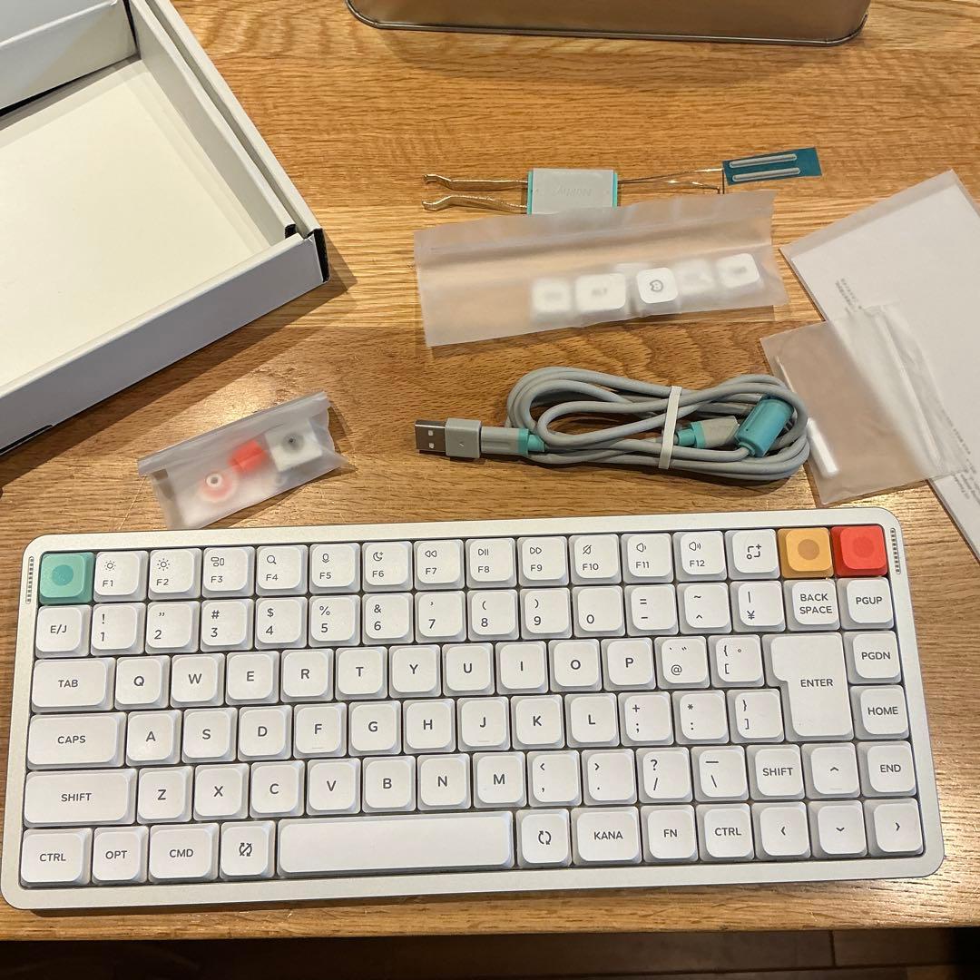 Nuphy Air75 V3 白 JIS 日本語配列 Blush nano軸 - メルカリ