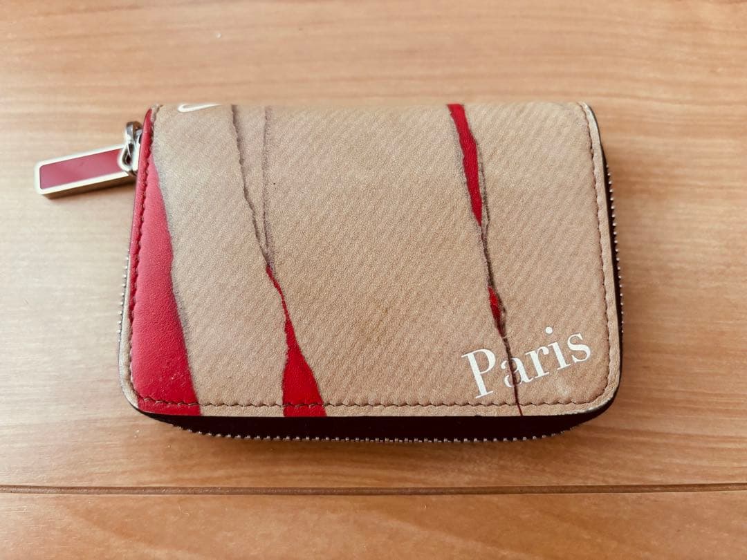 美品】クリスチャンルブタン クラフトロゴ コインケース 財布 ラウンド