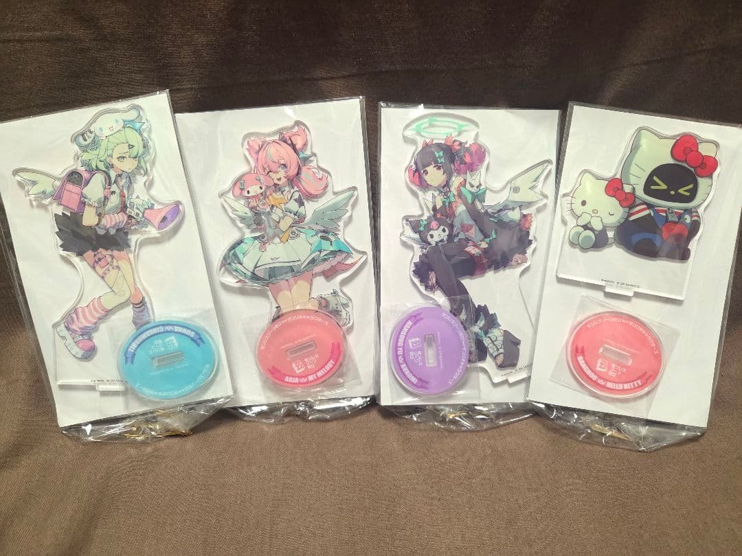 GIGO ゼンレスゾーンゼロ ゼンゼロ サンリオ アクリルスタンド 4種