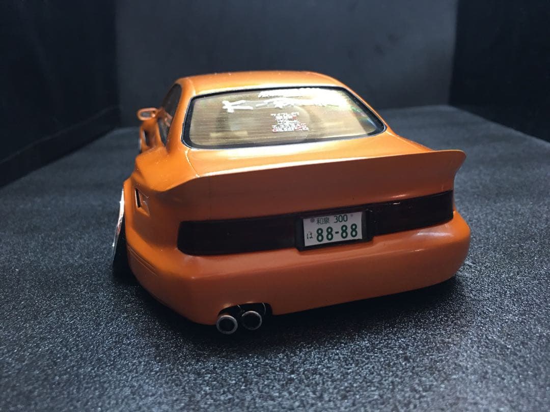 旧車プラモデル完成品アオシマクラウン１４マジェスタ