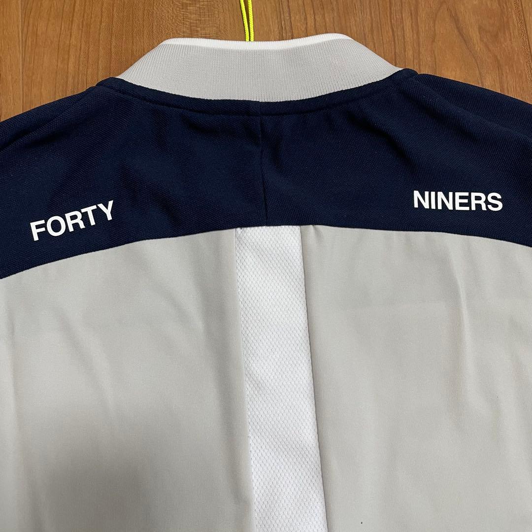 新品タグ付き TFW49 カラーレスポロシャツ ライトグレー L ゴルフ