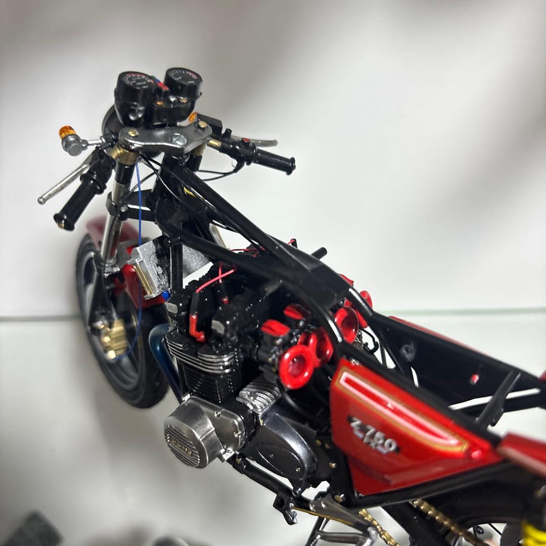 アオシマ　1/12 Z750FX 佐田正樹