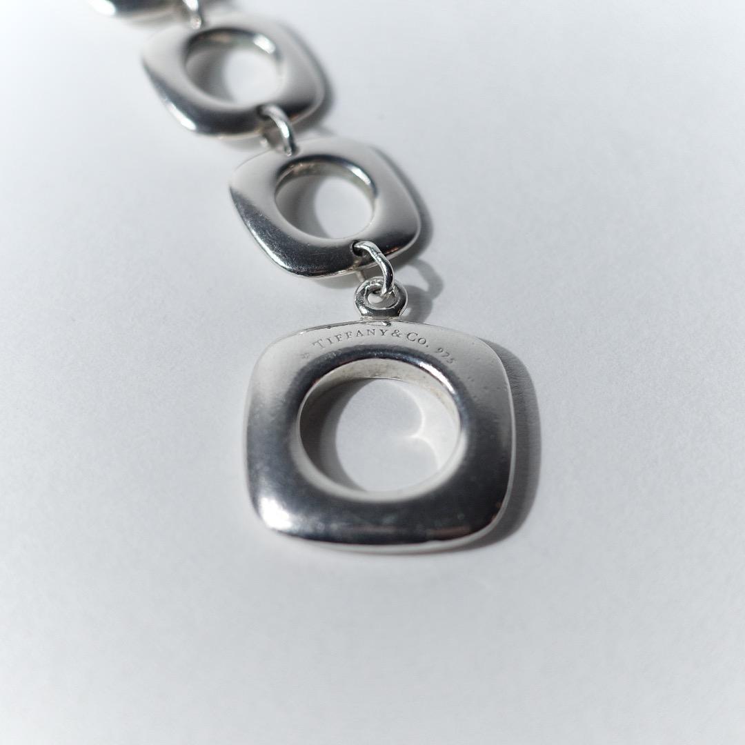アクセサリー OLD \"TIFFANY&CO\" SQUARE CUSHION BRACELET