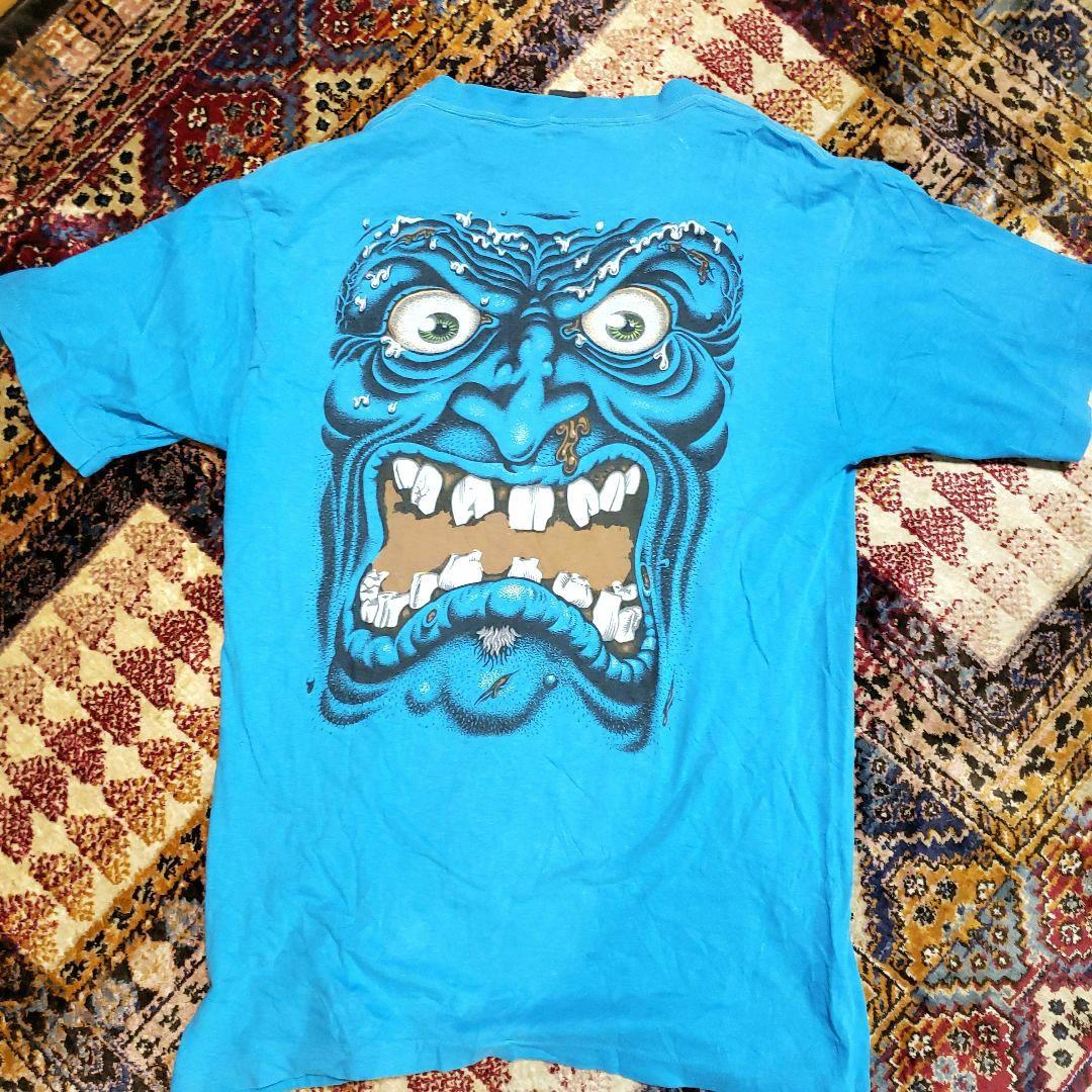 ロブ・ロスコップ Tシャツ 青