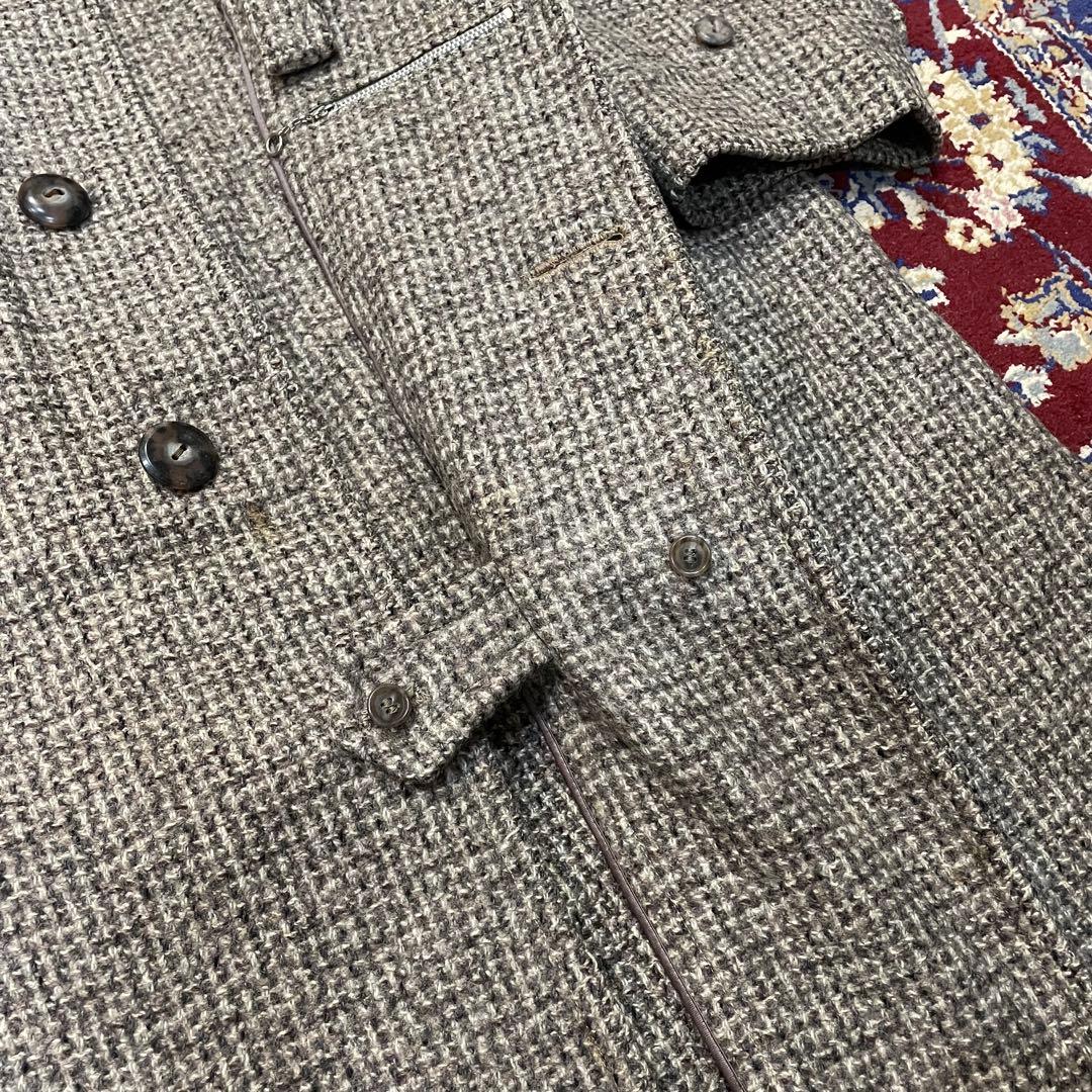 40-50s Bespoke by Gus Blass　Tweed Coat
