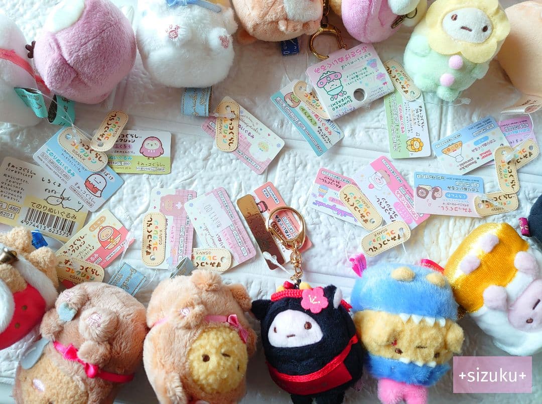 【安心】新品〜美品・36体 すみっコぐらし てのりぬいぐるみまとめ売り