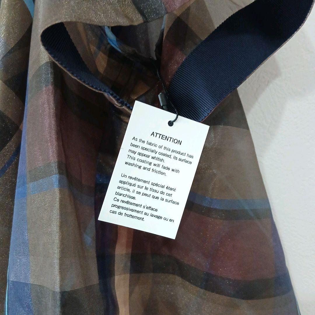 未使用 sacai サカイ ストライプ フリル ブラウス シャツ