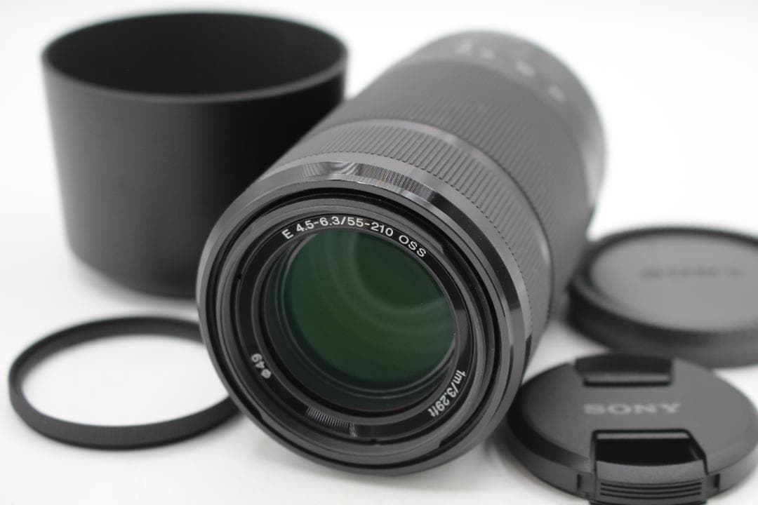 SONY E 55-210mm F4.5-6.3 OSS ブラック◆4855