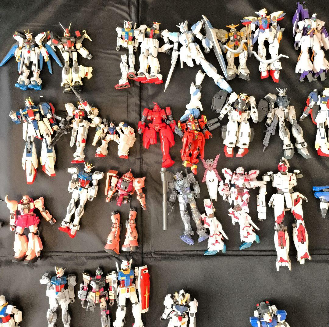 1 ガンプラ色々盛り沢山セット　まとめ売り　約56体＋α　　フィギュア　ジャンク