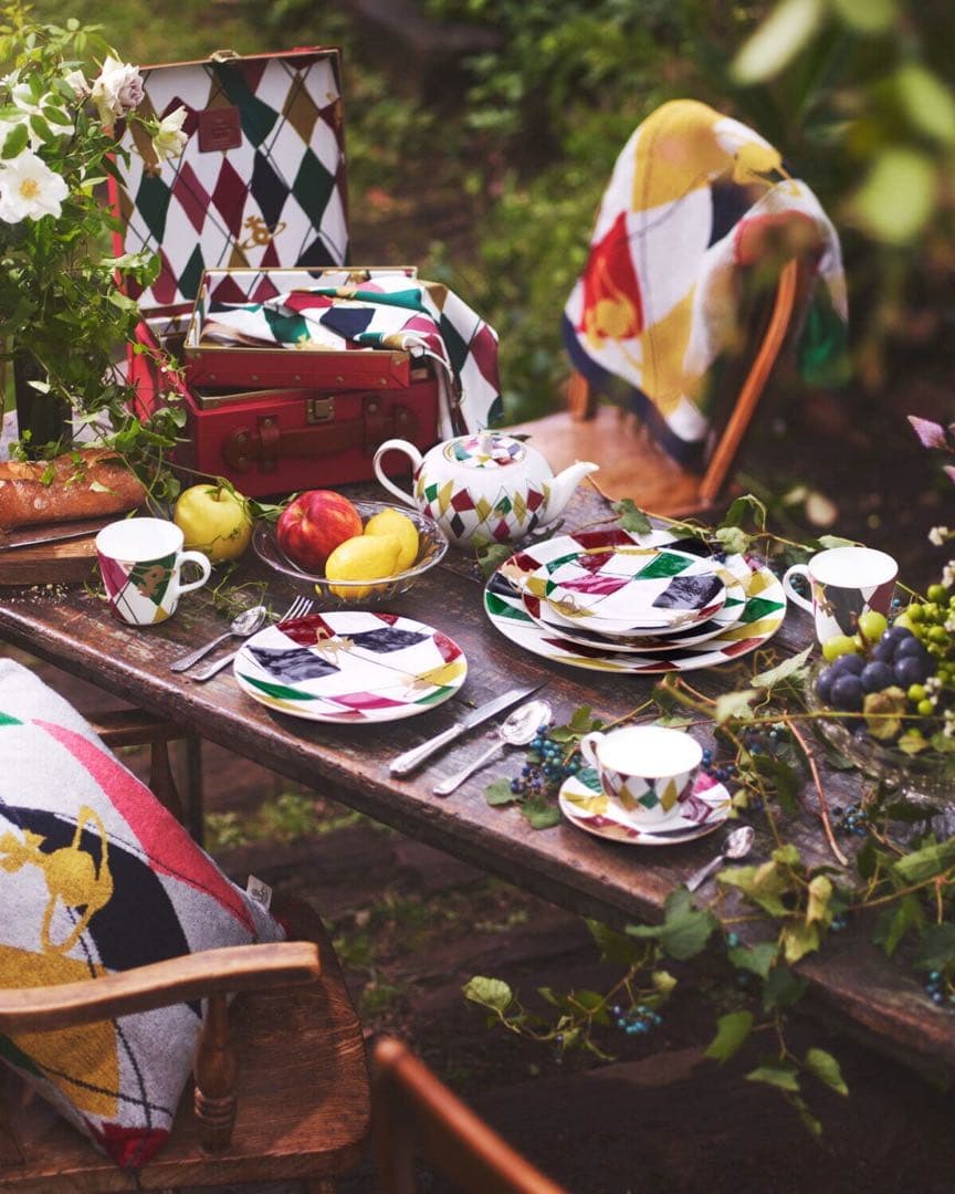 ヴィヴィアンウエストウッド ハーレクイン ブランケット バスタオル