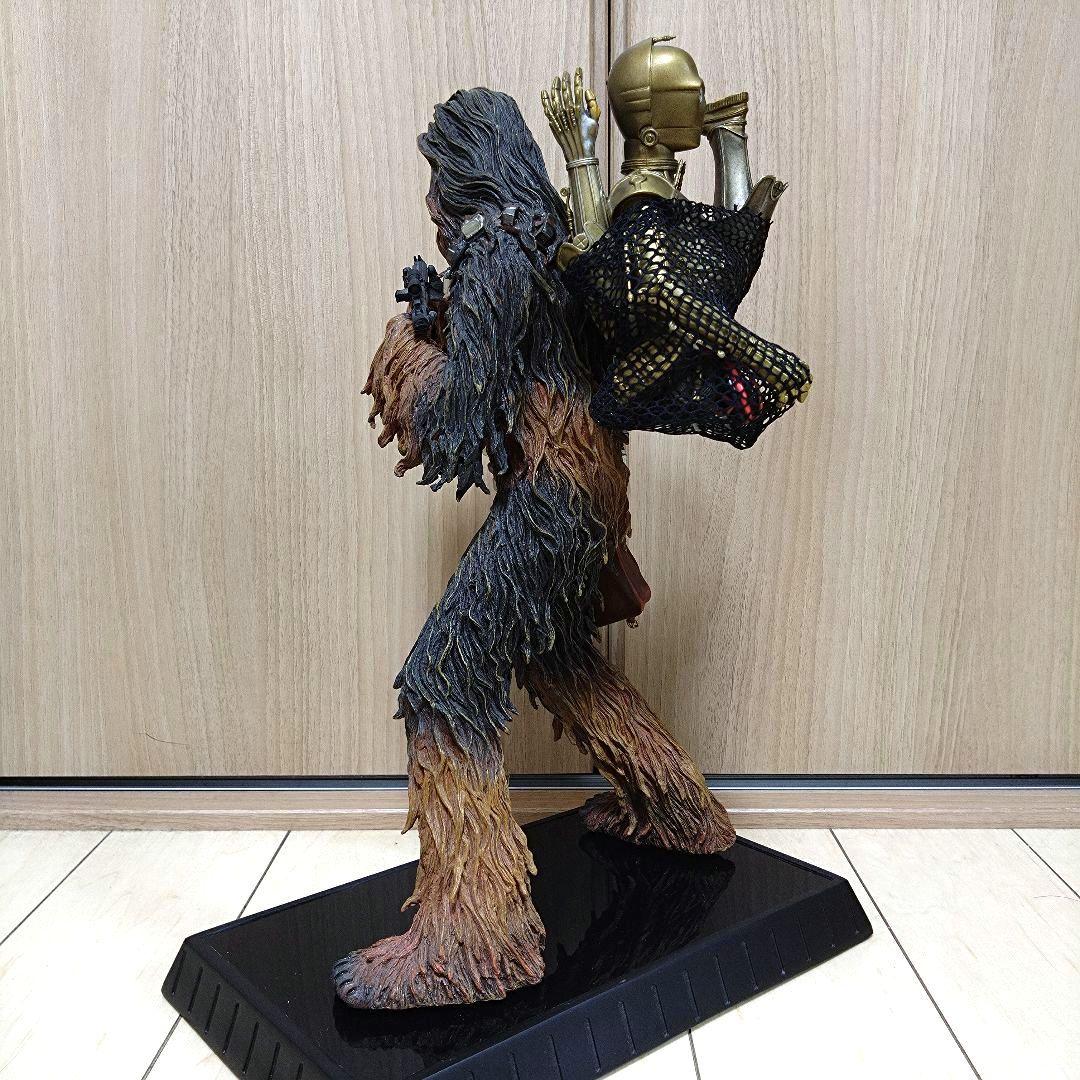 【超貴重】チューバッカ＆C-3POスタチュー シリアルPROMO GG社長サイン