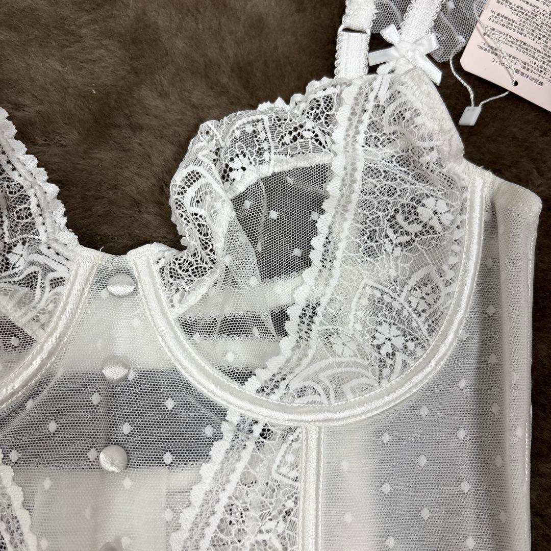 LINGADORE ビスチェ　ブラジャー　タンガ　ベビードール　総レース　ドット