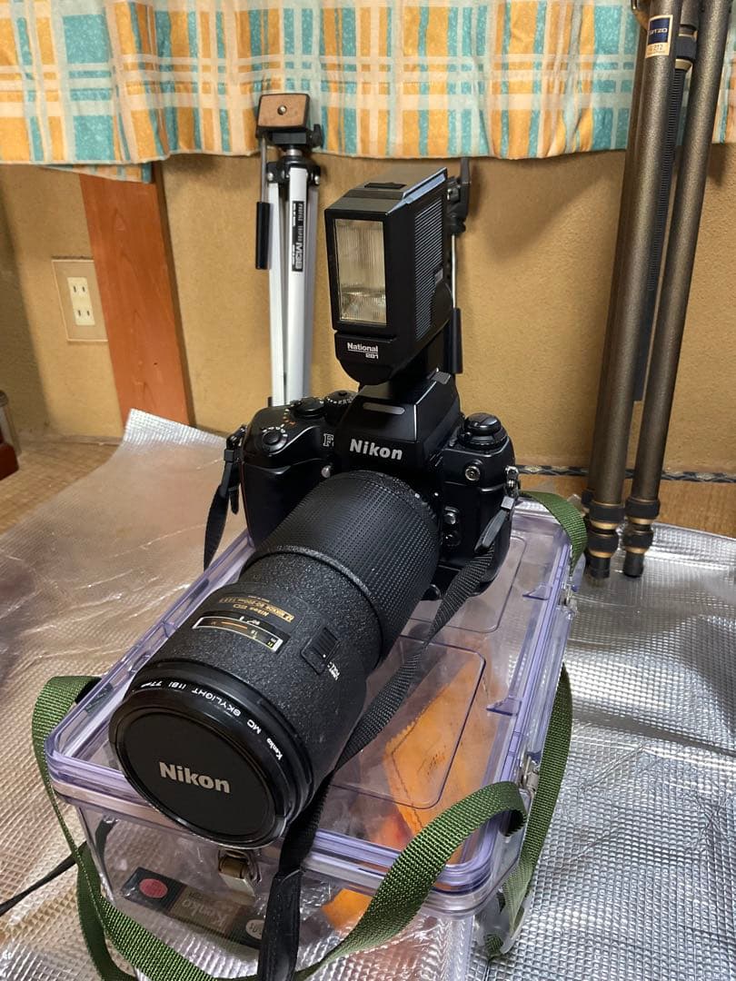 Nikon F4 ・AF NIKKOR ED 80〜200mm 1：2.8D 。