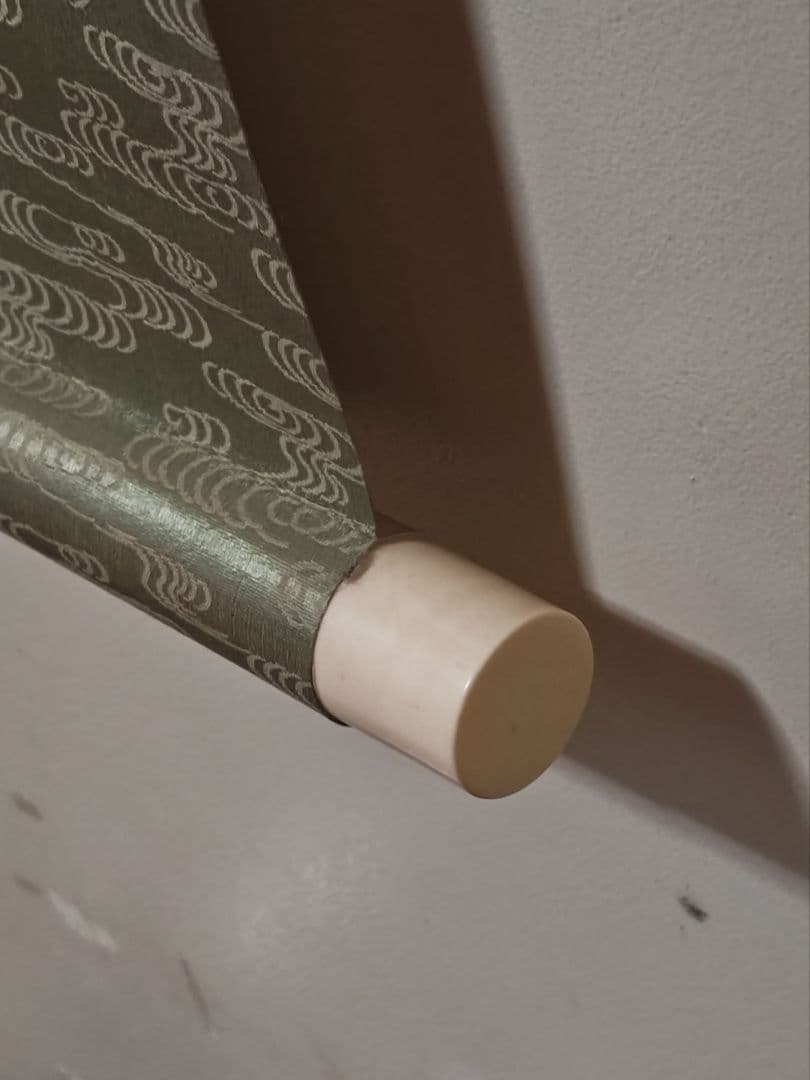 茶掛 華厳宗管長 東大寺別当【清水公照】『松風随時好 鶴 画賛』紙本