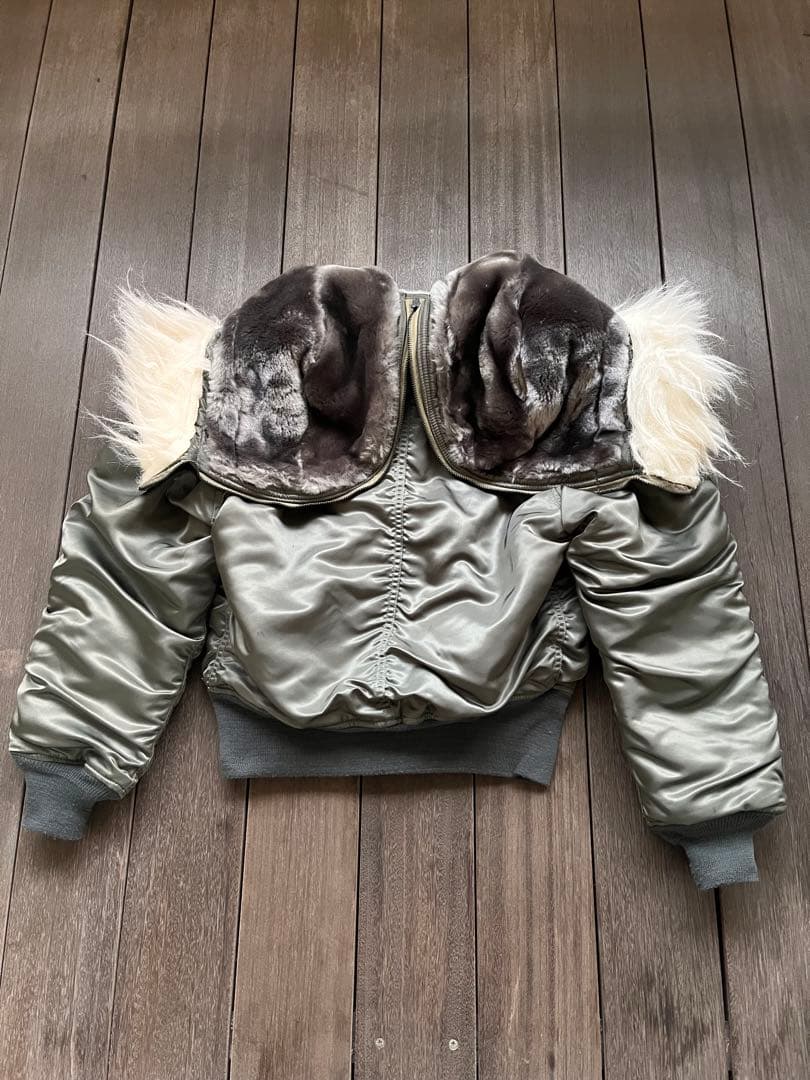 ALPHA 80年代 ビンテージ N-2B フライトジャケット N2B - メルカリ