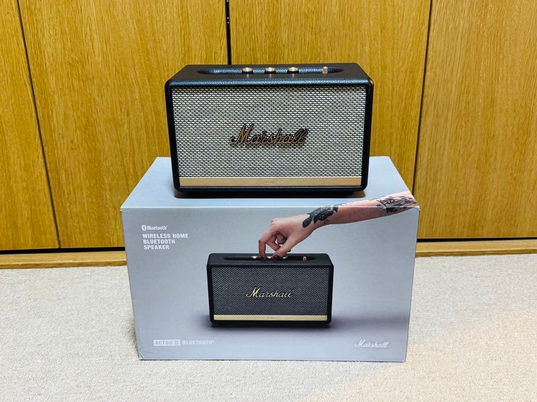 MARSHALL ACTON ii 【正規品】 Marshall Acton II Wireless Bluetooth Speaker - Black | eBay