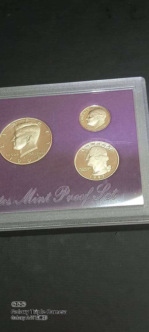 アメリカ合衆国造幣局 1992年 プルーフセット 5枚 - メルカリ