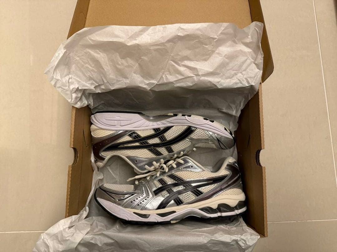 靴 Asics Gel-Kayano 14 Cream Black 30.0cm
