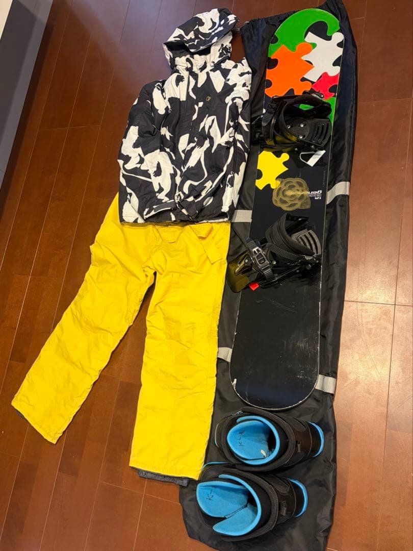 スノーボードセット　キッズ　ウエア、ブーツ、ボード 24538_1.jpg