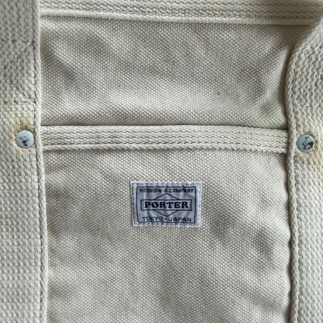 吉田カバン《PORTER×fennica×B印》トートバッグ　ホワイト