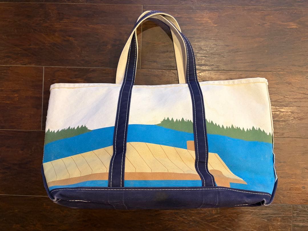 値下不可　L.L.BEAN エルエルビーン　ビンテージ トートバッグ　アメリカ製