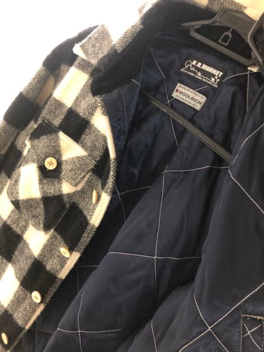 キムタク着用ハリウッドランチマーケットウールリッチコラボcpo