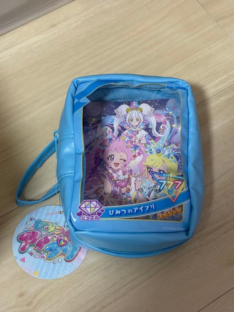ひみつのアイプリ 七浦おとめ ぬいぐるみ アイプリカード風ポーチ