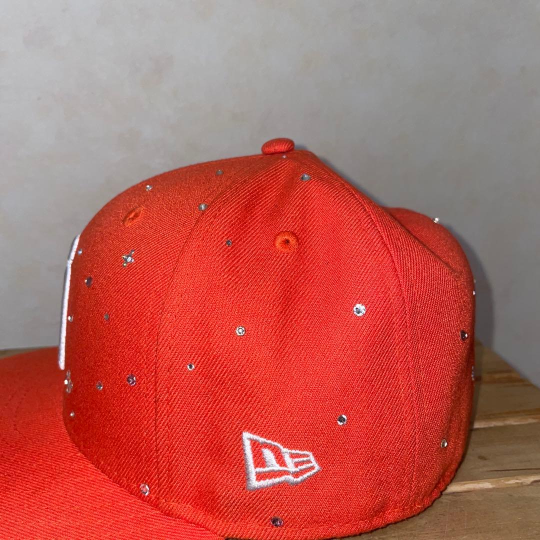 ラインストーン カスタムキャップ - メルカリ