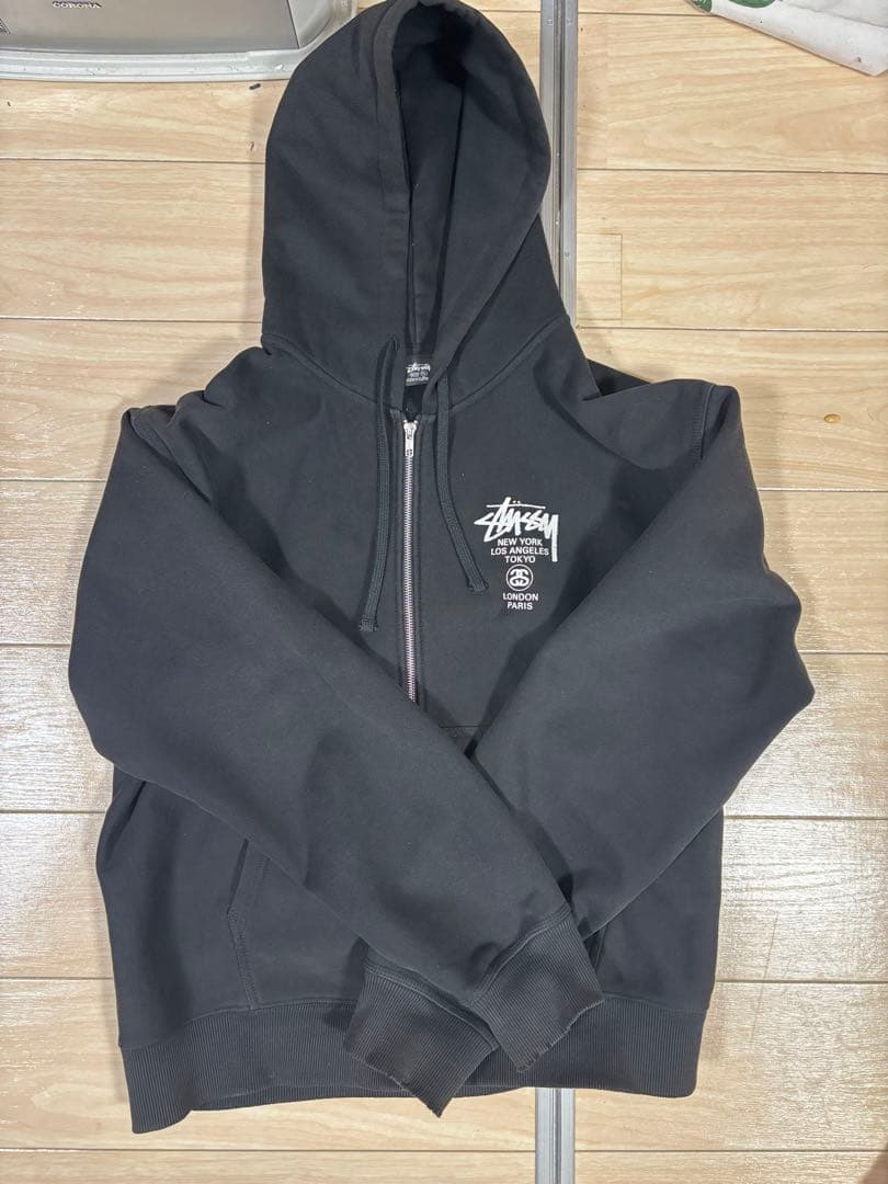 stuusyパーカー STUSSY（ステューシー） WORLD TOUR ZIP HOOD 3973514[full zip hooded