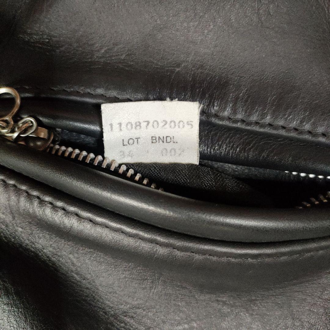 重厚な革質 美品 人気 Schott 641 牛タグ 34 ヘビーステアハイド