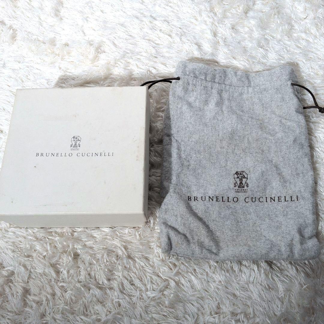 箱,保存袋付き 美品】ブルネロクチネリ プンターレ ベルト SV800 型