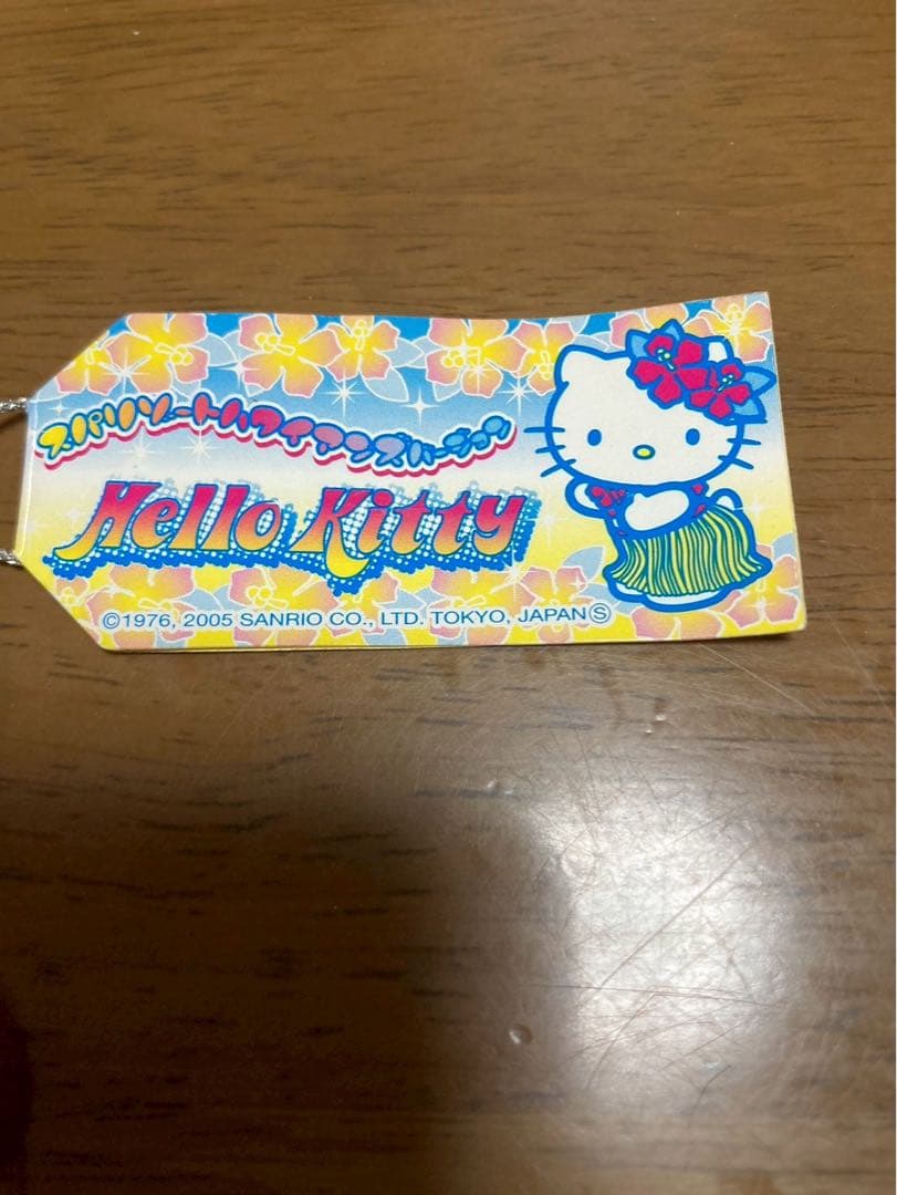 希少 激レア 新品 ご当地 ハローキティ スパリゾートハワイアンズ