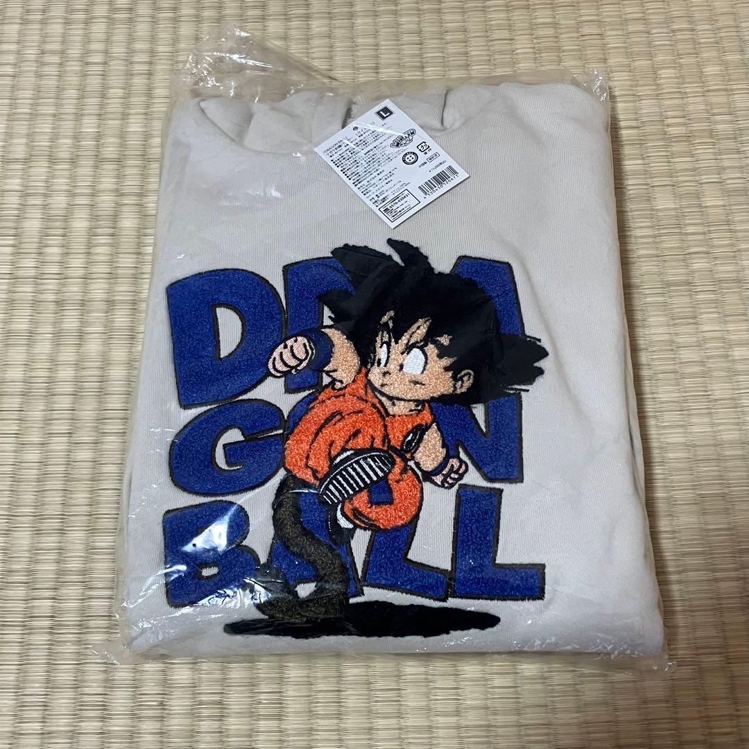 新品 DRAGON BALL ドラゴンボール サガラ刺繍パーカー Lサイズ - メルカリ