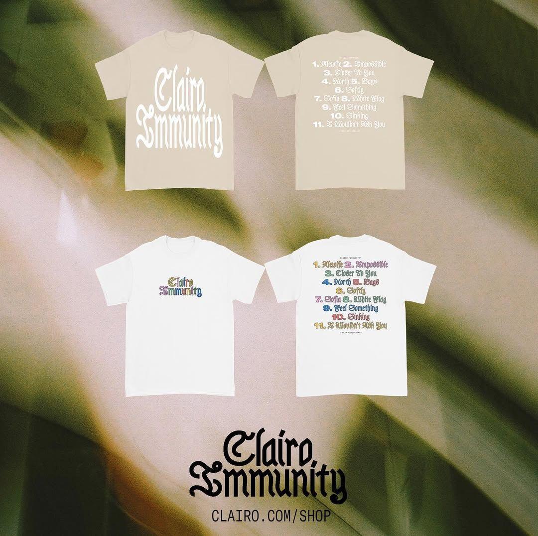 Immunity Anniversary Tee (White）M
