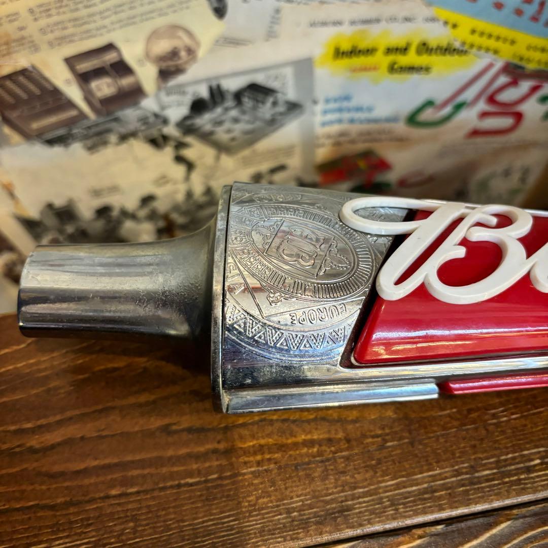 ビアサーバーノブ Budweiser 全長：約32.5cm バドワイザー