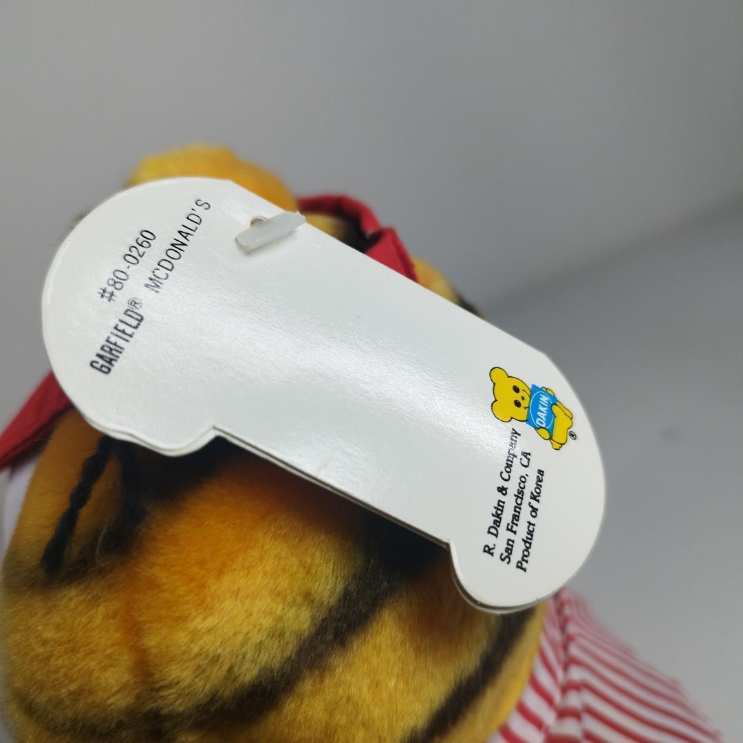 ガーフィールド マクドナルド ビンテージ1978 当時物 ぬいぐるみ IO2S