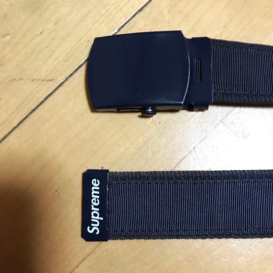 Supreme 2010SS Web Belt 黒 ベルト ガチャベルト