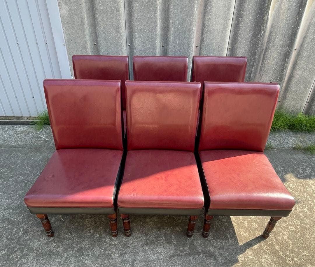 ビンテージ/レトロ/光製作所/HIKARI/喫茶店/スナックチェア/椅子/合皮⑤ 軒先渡し】光製作所 HIKARI ラタンチェア ハイバック 回転台座