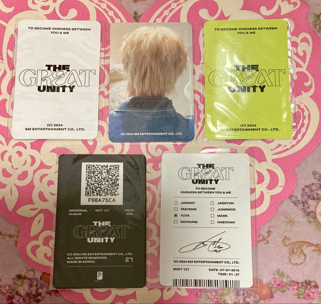 NCT127 ユウタ トレカ THE GREAT UNITY 悠太 - メルカリ