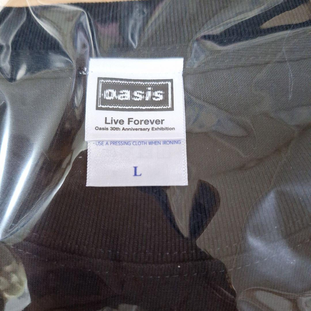 新品　Oasis　30周年　特別展　ロゴ　Tシャツ　L