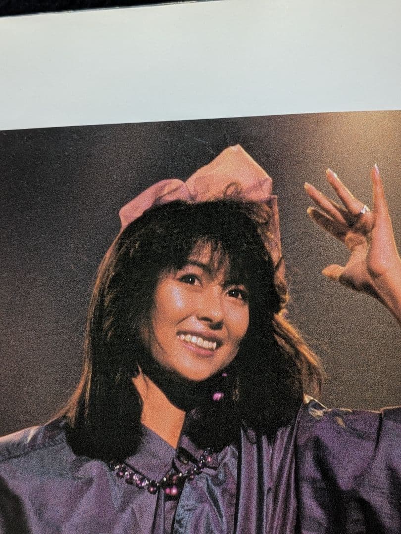 中山美穂 1986 コンサートツアーパンフレット　ライブ　写真　歌詞　メッセージ
