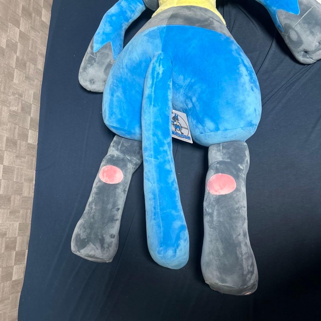 ポケモンセンター 限定 ルカリオ 等身大 ぬいぐるみ - メルカリ