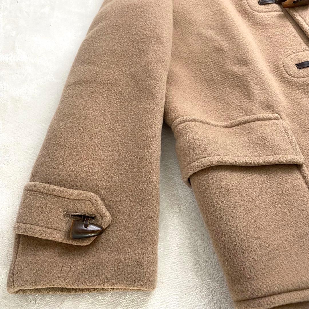 美品】バーバリー 英国製 ダッフルコート フード ノバチェック