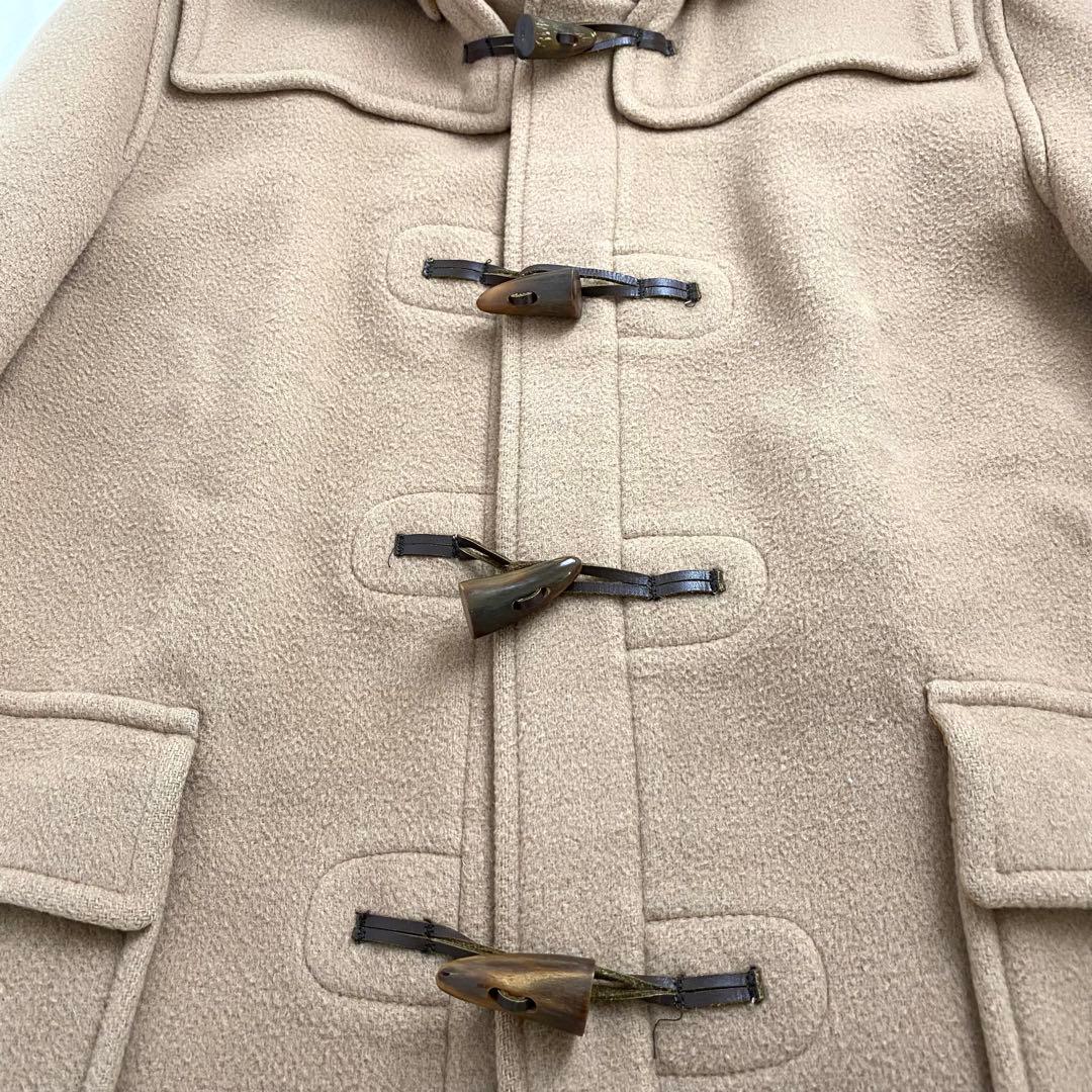 美品】バーバリー 英国製 ダッフルコート フード ノバチェック