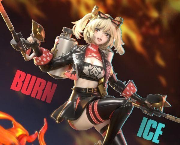 バーニス・ホワイト 1/7 未塗装未組立 ガレキ ゼンレスゾーンゼロ